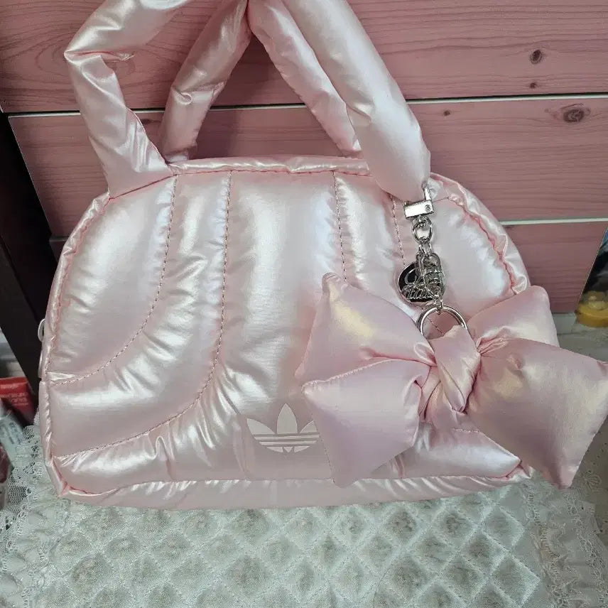 [BUNJANG] Adidas Mini Bowling Bag Metallic Pink / (아디다스정품) 아디다스 미니 볼링백 메탈릭 핑크