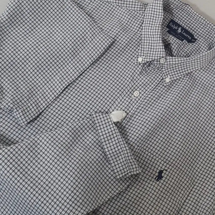 [BUNJANG] Polo Ralph Lauren Checked Short Sleeve Shirt / No.26050915 폴로 랄프로렌 반팔 체크 셔츠