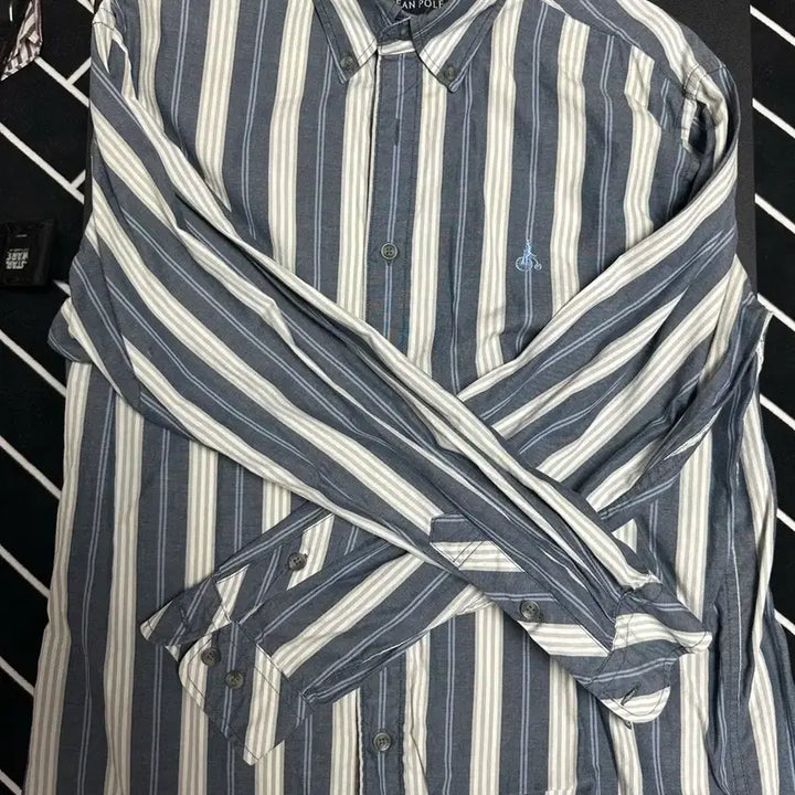 [BUNJANG] Beanpole Striped Casual Shirt / 빈폴 셔츠