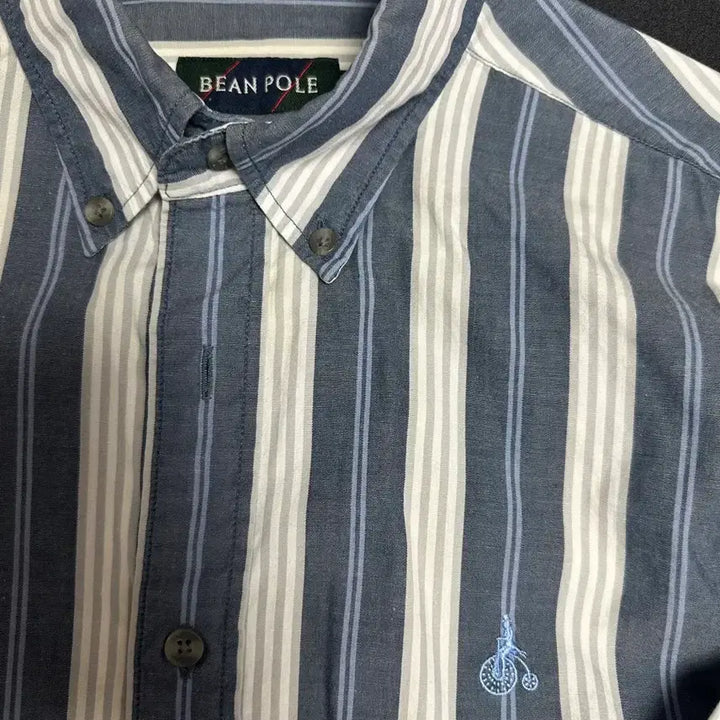[BUNJANG] Beanpole Striped Casual Shirt / 빈폴 셔츠