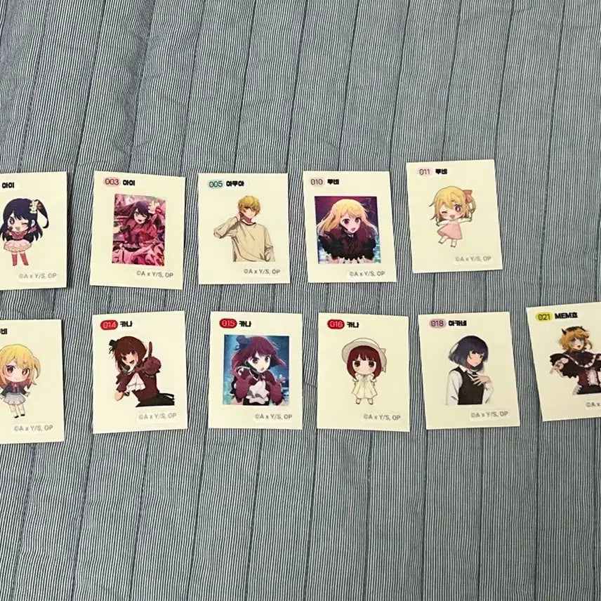 [BUNJANG] Pokemon, Oshi no Ko, Myo Myo 3D Stickers - Assorted / (한 장 당 천원) 포켓몬, 최애의아이,명조 띠부씰