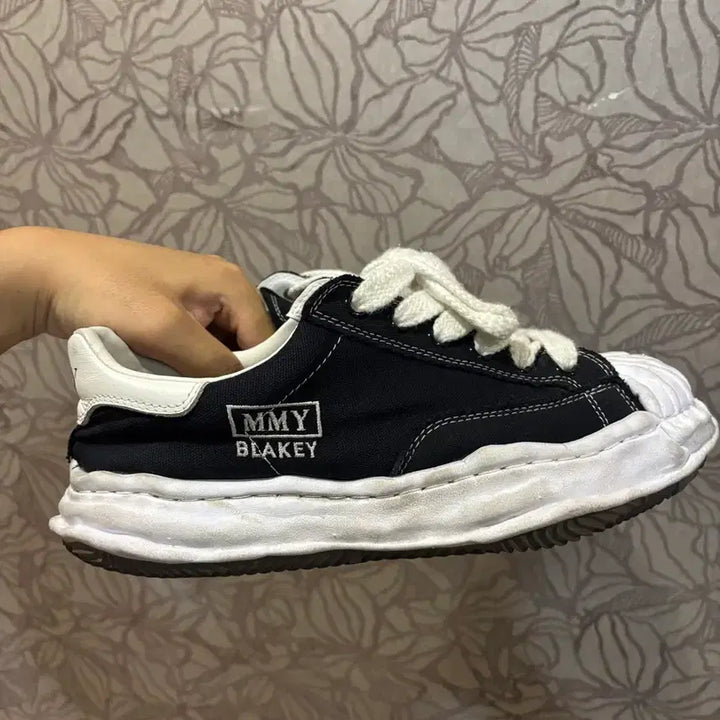 [BUNJANG] Maison MIHARA YASUHIRO Blakey OG Canvas Low Top Sneakers / [42] 메종 미하라 야스히로 블레이키 OG 캔버스 로우탑 스니커즈