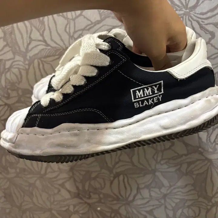 [BUNJANG] Maison MIHARA YASUHIRO Blakey OG Canvas Low Top Sneakers / [42] 메종 미하라 야스히로 블레이키 OG 캔버스 로우탑 스니커즈