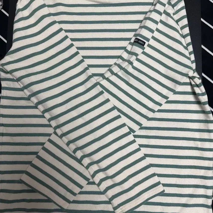 [BUNJANG] Saint James Striped Long Sleeve T-Shirt / 세인트제임스 티셔츠