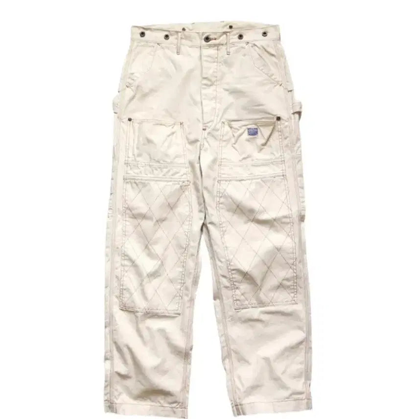 [BUNJANG] Kapital "Scene" Canvas Lumber Pants - Kinari / 캐피탈 씬 캔버스 럼버 팬츠 키나리색상 새상품