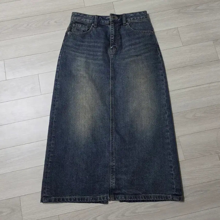 [BUNJANG] Spao Denim Long Skirt Size S / 스파오 데님 롱치마 S