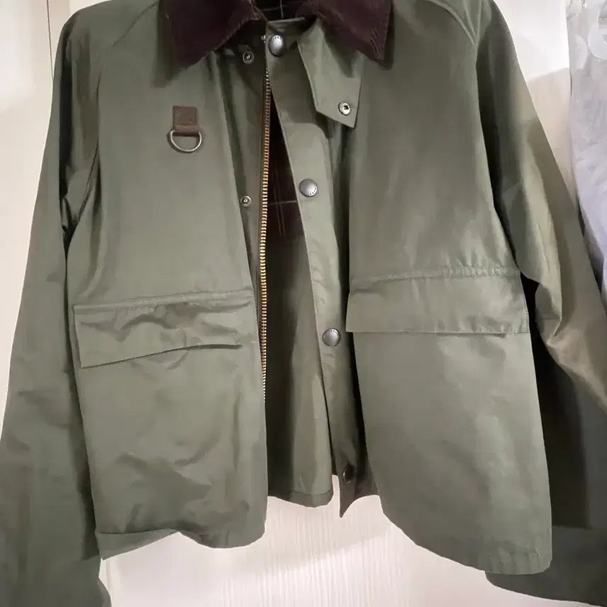 [BUNJANG] Barbour Spey Non-Wax Casual Jacket Khaki M / 바버 스페이 논왁스 카키 M사이즈 판매합니다!