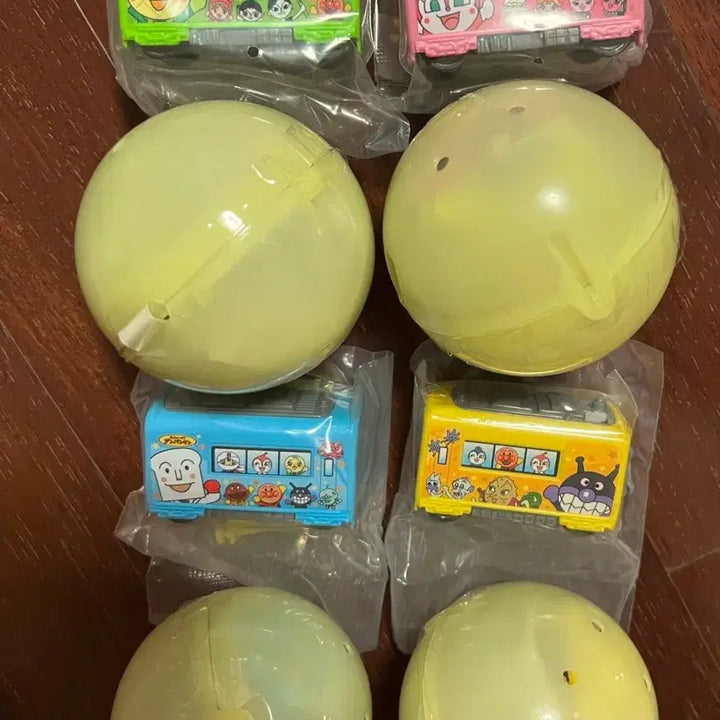 [BUNJANG] Anpanman Rail Gacha Set (Sealed) / 호빵맨 레일 가챠(미개봉)4종 일괄