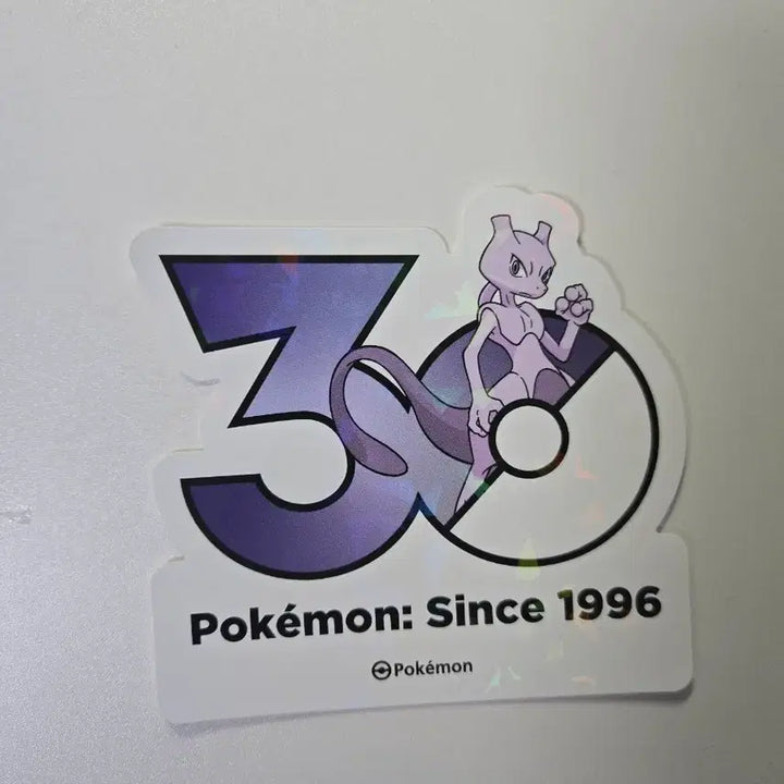 [BUNJANG] Pokemon 30th Anniversary Sticker Collection Set / 뮤츠(포켓몬 30주년 로고 스티커 1165종)
