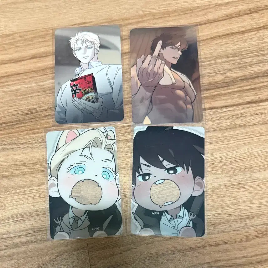 [BUNJANG] Kodakunan Ramen Photocard Bundle Set / 코드아나 증정포카 라면포카 일괄