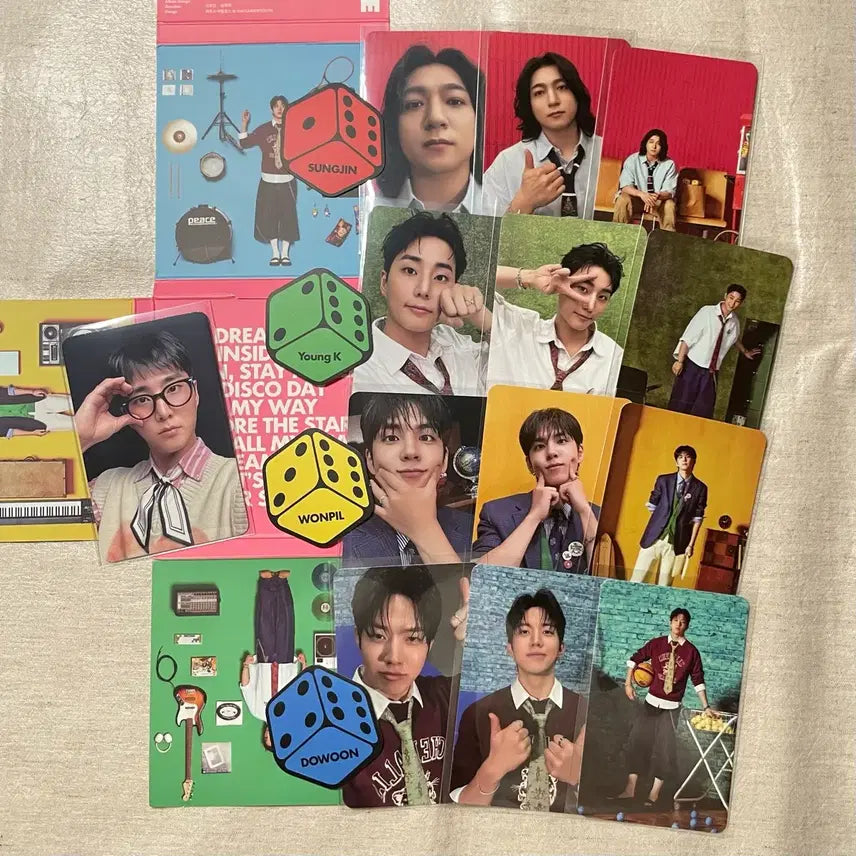 [BUNJANG] DAY6 The Decade Album: Nemoban DICE Version Young K Photocard / 데이식스 더데케이드 네모반 앨범 다이스 버전 영케이 포카 qr 너드영현