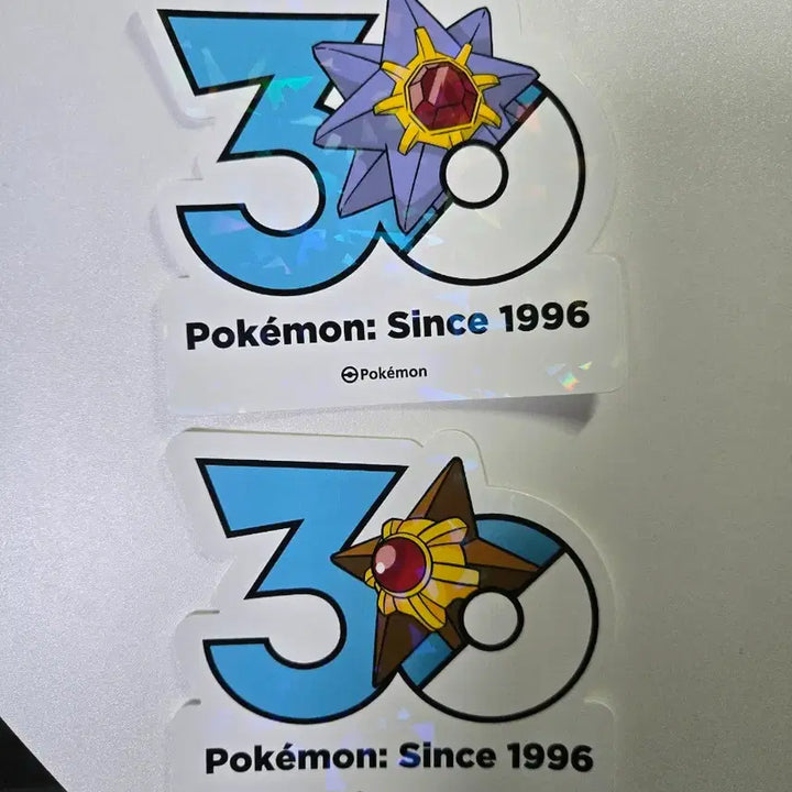 [BUNJANG] Pokemon 30th Anniversary Sticker Bundle Set (1165 Types) / 별가사리, 아쿠스타(일괄)(포켓몬 30주년 로고 스티커 1165종)
