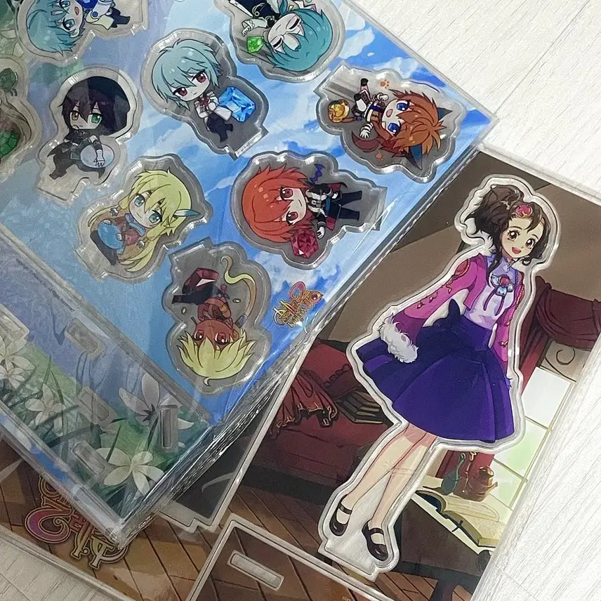 [BUNJANG] Jewel Girl Eleju Acrylic Stand Bundle Set / [일괄] 보석소녀 엘레쥬 아크릴스탠드 버디 아크릴스탠드