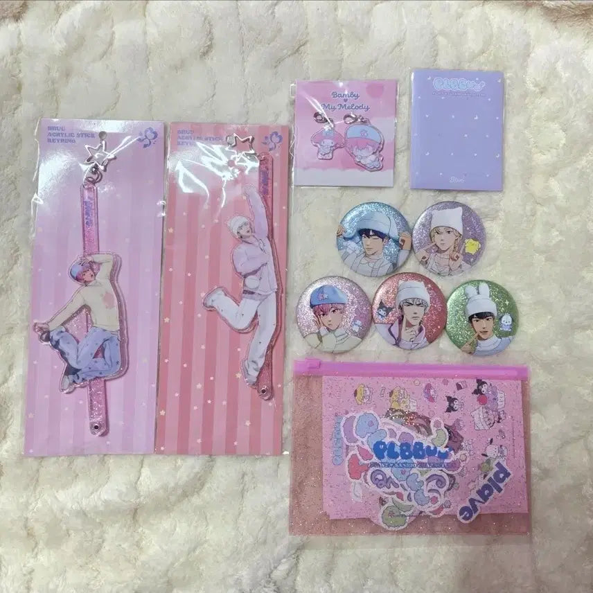 [BUNJANG] PLAVE Ppoo Bambi Bundle Set Photocard Album, POB, Official MD / 플레이브 뿌우 밤비set 일괄 양도해요 (스틱키링 등)