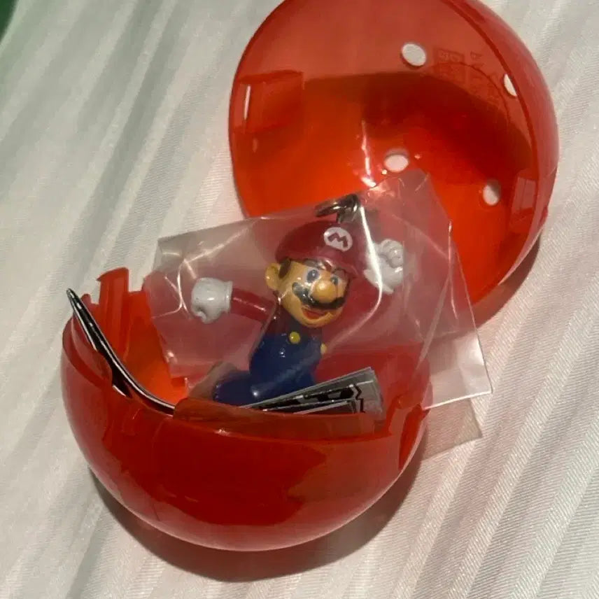 [BUNJANG] Super Mario Maru-tsushi New Gacha Mario Keychain / 슈퍼마리오 메지루시 신상가챠 (마리오)