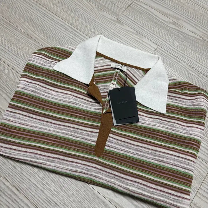 [BUNJANG] System Color Collar Knit / 한섬 시스템니트