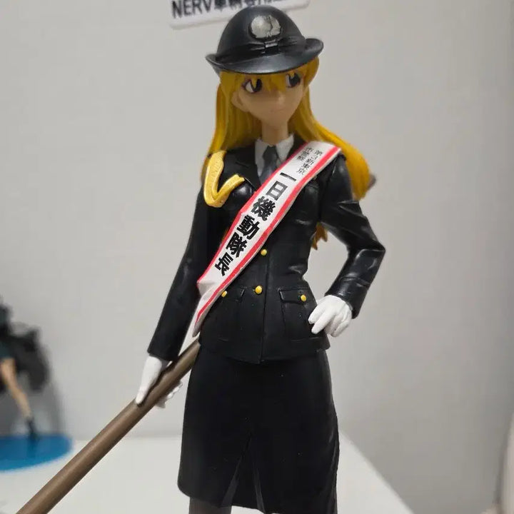 [BUNJANG] Evangelion Asuka Traffic Control Figure (Sealed) / 에반게리온 아스카 교통정리 피규어(미개봉)