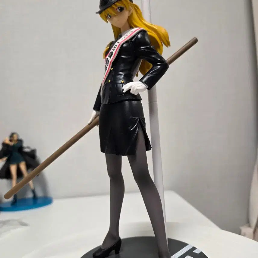 [BUNJANG] Evangelion Asuka Traffic Control Figure (Sealed) / 에반게리온 아스카 교통정리 피규어(미개봉)