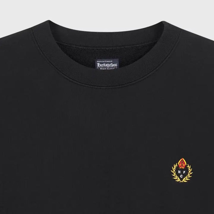 [BUNJANG] Heritagefloss Crest Washed 331 Black L / [새상품/제품택O] 헤리티지플로스 crest washed 331 블랙L