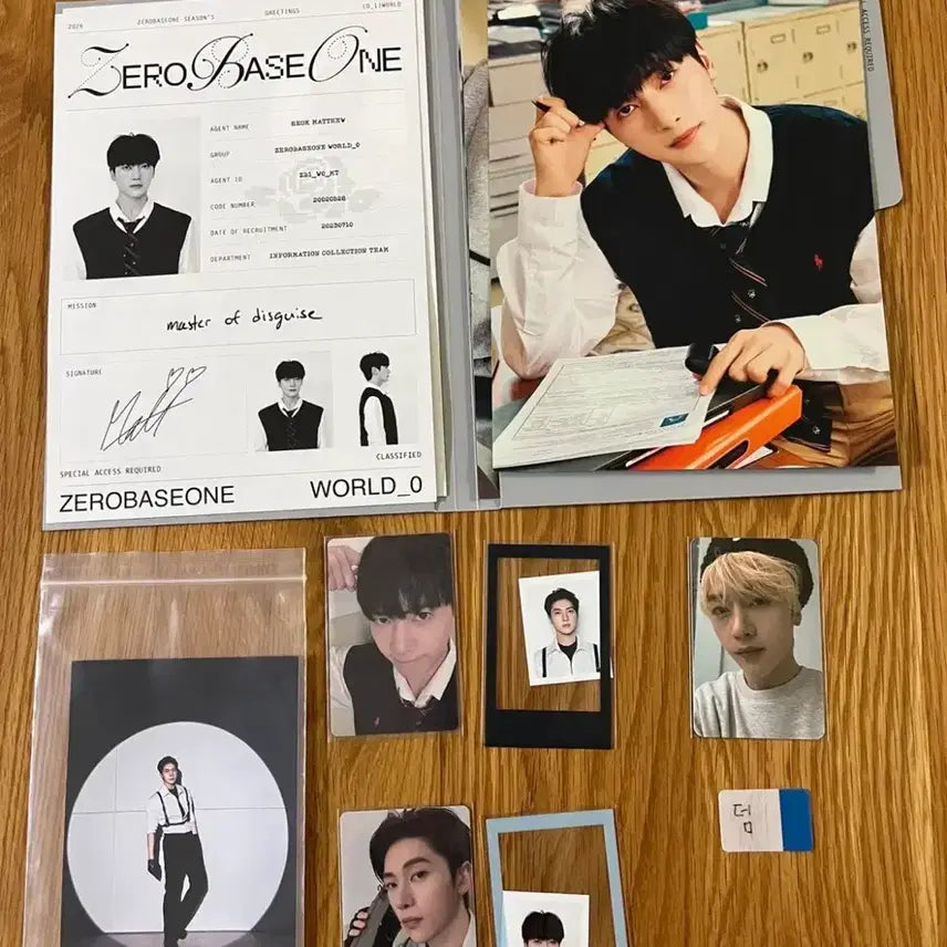 [BUNJANG] ZEROBASEONE The 6th Mini Album [Ascend-] 11 Ver. Matthew POB Photocard / 제베원6집 11ver. 매튜 양도(꽃도령 미공포,26시그)