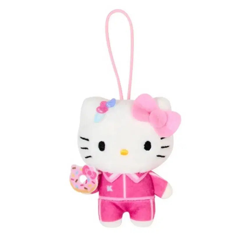 [BUNJANG] Sanrio School Collection Hello Kitty Mascot Keychain [Gym Uniform Kitty] / 산리오 스쿨 컬렉션 헬로키티 마스코트 키링[체육키티]