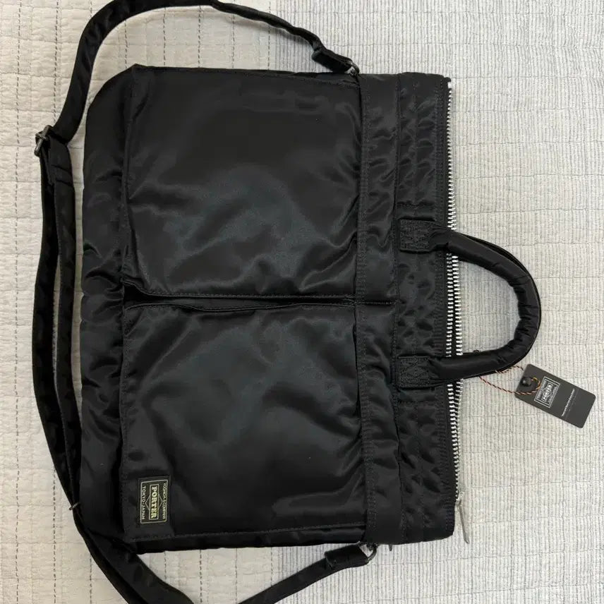 [BUNJANG] Yoshida Porter Tanker Helmet Bag Black / 요시다포터 탱커 헬멧백 블랙