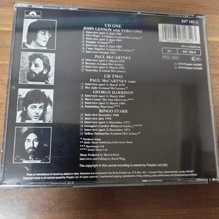 [BUNJANG] The Beatles David Wigg Interviews 2 CD Set / 비틀즈 테이프 David Wigg 인터뷰 2 CD