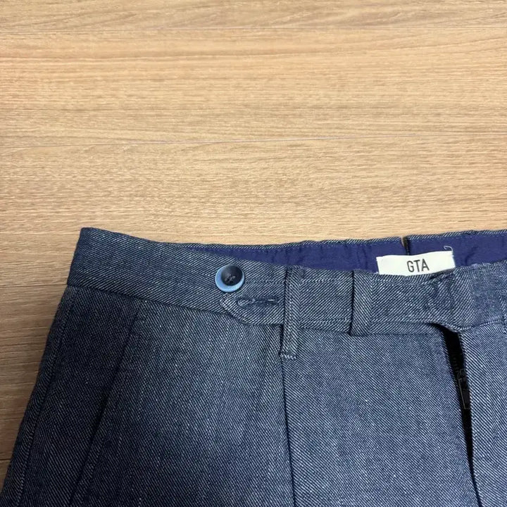 [BUNJANG] GTA Blue Celadon Slacks Pants / [46] GTA 지티아 청 슬랙스 팬츠