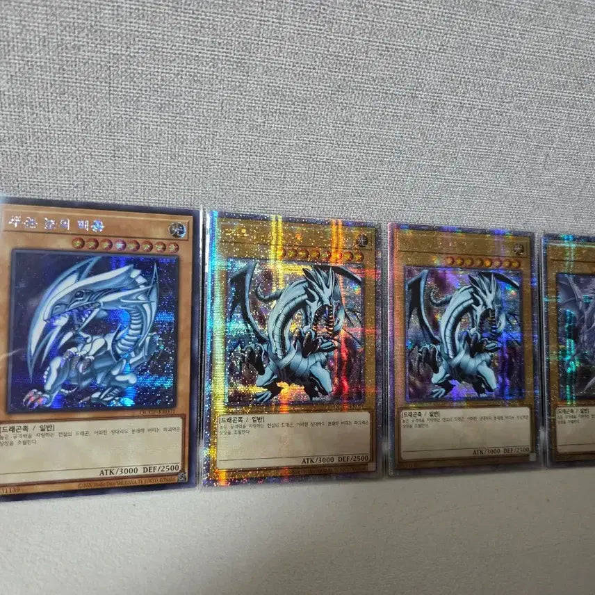 [BUNJANG] Yu-Gi-Oh! Blue-Eyes White Dragon 25th Anniversary Quarter Century Lot / 유희왕 7장 푸른눈의백룡 25주년 쿼싴(QC)일괄