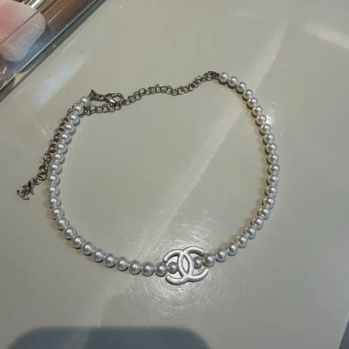 [BUNJANG] Chanel Pearl Choker Necklace / 샤넬 진주 초커 목걸이