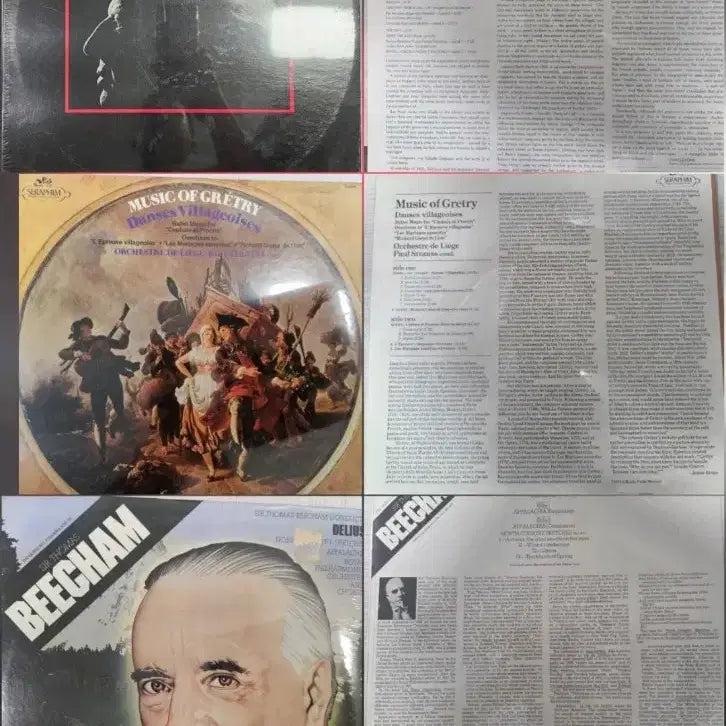 [BUNJANG] Sealed Classical LP Collection (3 Records) / [미개봉/수입반] 클래식 LP 3장 모음 (스토코프스키, 비첨 등)