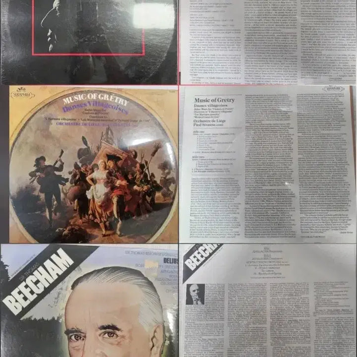 [BUNJANG] Sealed Classical LP Collection (3 Records) / [미개봉/수입반] 클래식 LP 3장 모음 (스토코프스키, 비첨 등)