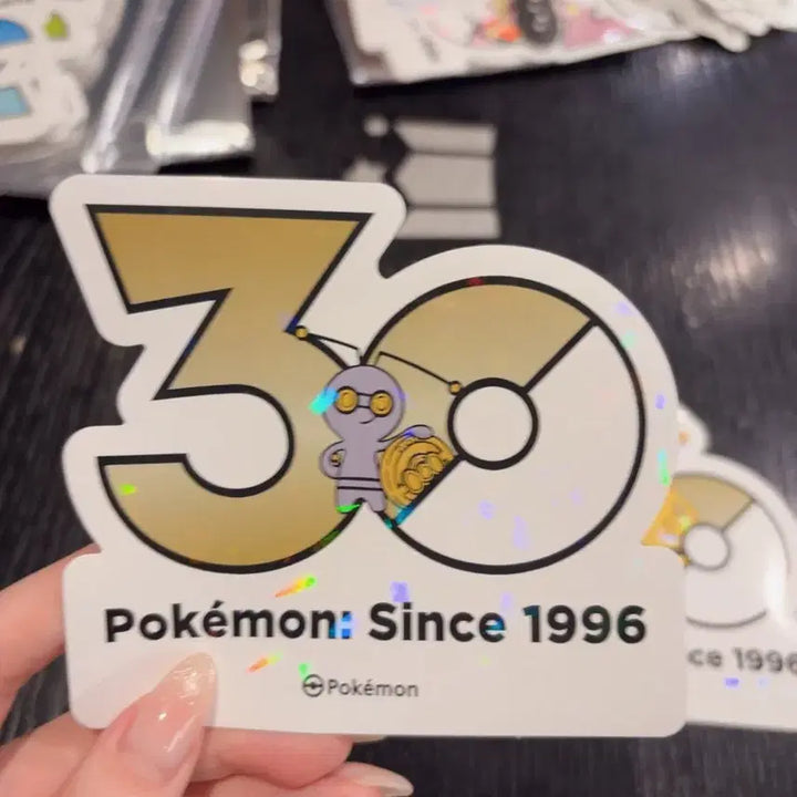 [BUNJANG] Moeuryeong Tabujago Pokemon 30th Anniversary Sticker / 모으령 타부자고 포켓몬 30주년 기념 스티커