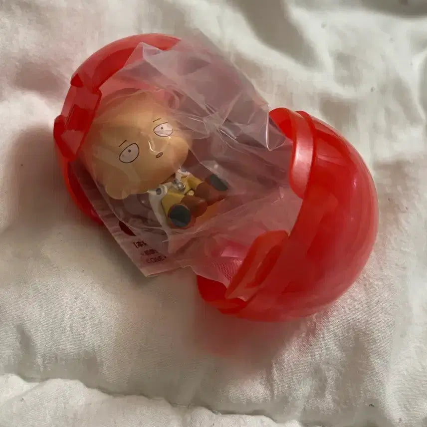 [BUNJANG] One Punch Man Saitama Wind-Up Gacha Figure (Sealed) / [미개봉] 원펀맨 펫타토 태엽 가챠 사이타마