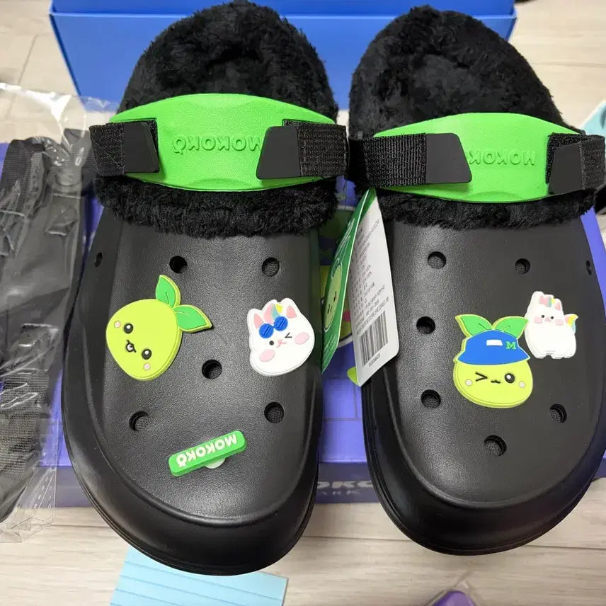 [BUNJANG] Lost Ark x Crocs Mokoko Collaboration Clogs Set / 로스트아크 슈마커 콜라보 크록스(275), 모코코양말 세트