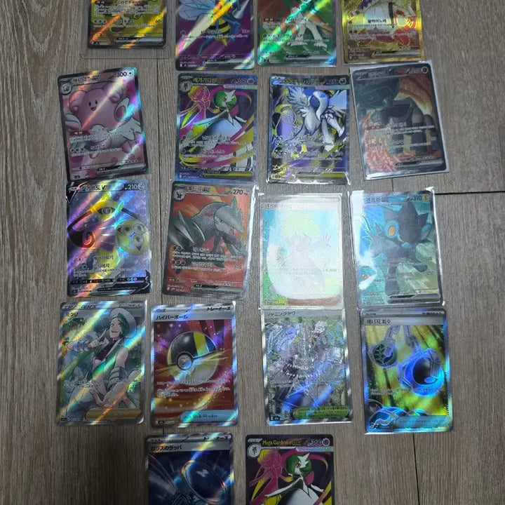 [BUNJANG] Pokemon Cards SAR SR Bundle (Mega Absol EX, Yukari) / 포켓몬카드 sar sr 일괄