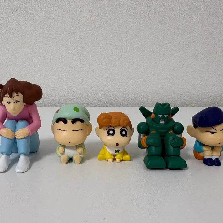 [BUNJANG] Crayon Shin-chan Machiboke Gacha Series 4 - Bundle Set / 짱구 마치보케 가챠 4탄 봉미선 칸탐로봇 등 일괄