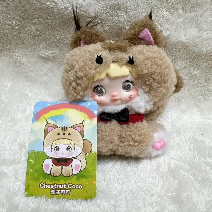 [BUNJANG] Nomi Doll Squirrel Baby Three / 노미인형 동물원 다람쥐 베이비쓰리
