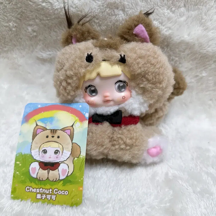 [BUNJANG] Nomi Doll Squirrel Baby Three / 노미인형 동물원 다람쥐 베이비쓰리