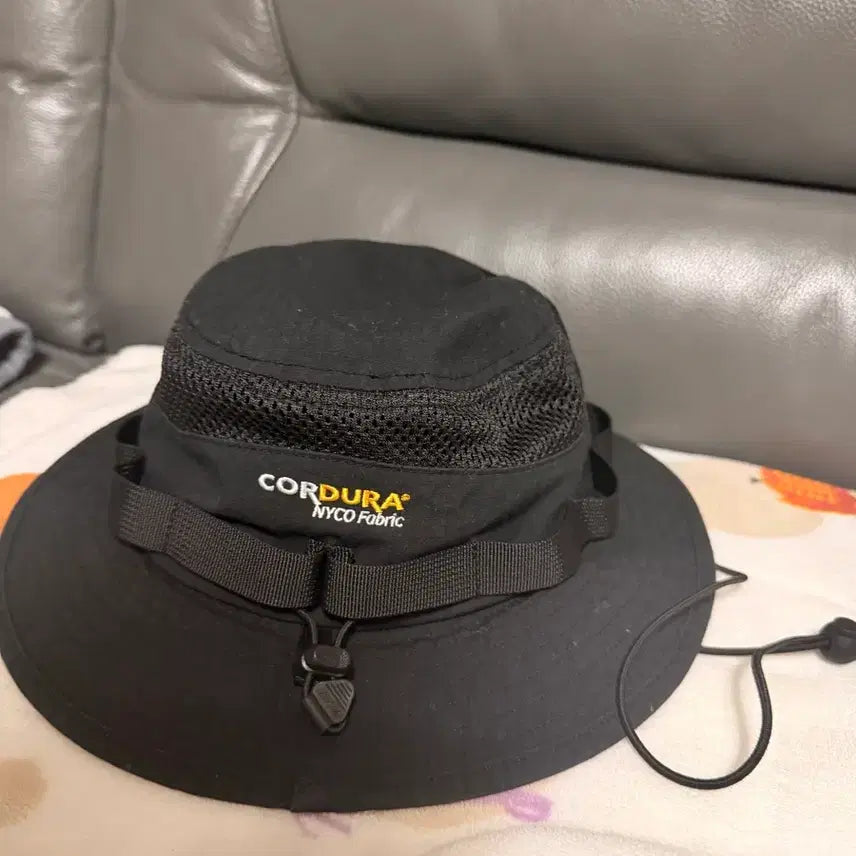 [BUNJANG] Palace Cordura Nylon RS Boonie Black / 팔라스 코듀라 나이코 RS 부니 블랙 - 24SS