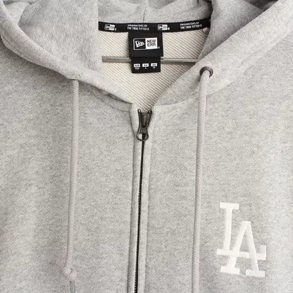 [BUNJANG] New Era Dodgers Hooded Zip-Up Jacket Size L / L 뉴에라 다저스 후드 집업