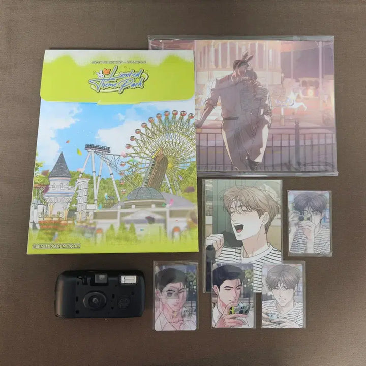 [BUNJANG] Limited Run Theme Park Date Snap Package Photocard Postcard Poster / 리미티드 런 테마파크 데이트 스냅 패키지 포토카드 포카 엽서 포스터 비엘