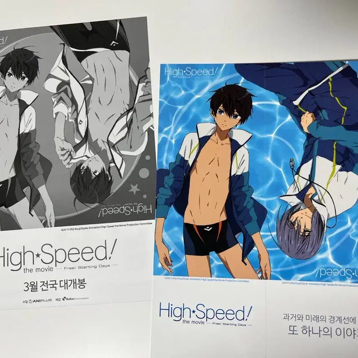 [BUNJANG] High Speed! Free! The Movie Special Pair Ticket / 하이 스피드 Free! 극장판 특전 스페셜 페어 티켓