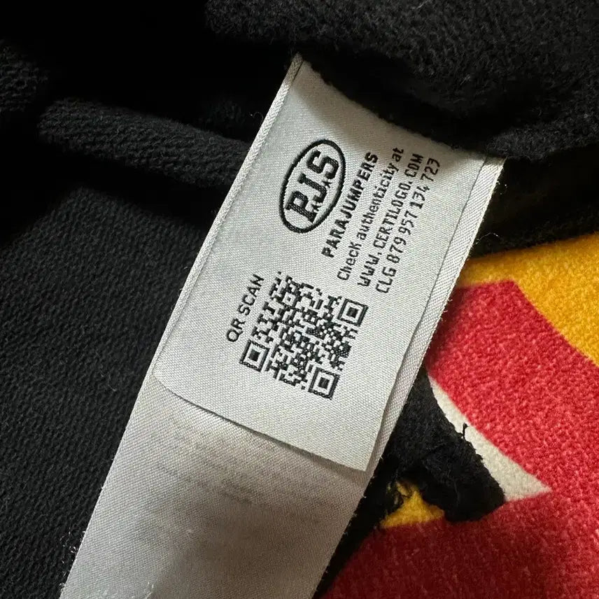 [BUNJANG] Parajumpers Black Fleece Sweatshirt M / 파라점퍼스 블랙 기모 맨투맨 M