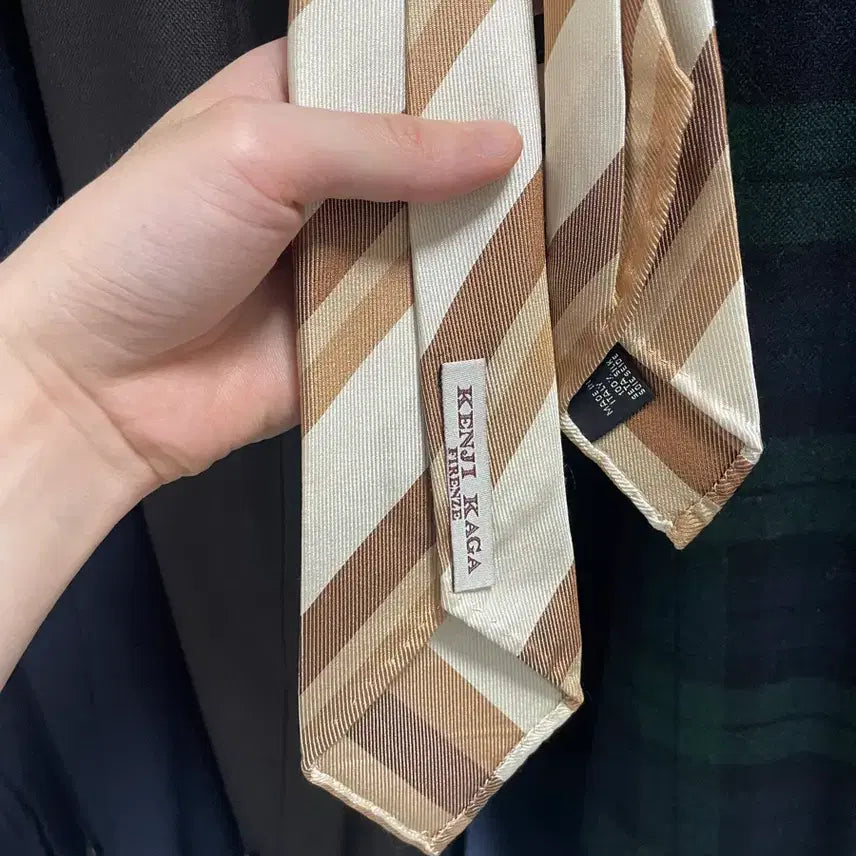 [BUNJANG] KENJI KAGA Sevenfold Tie / 켄지카가(KENJI KAGA) 세븐폴드 타이