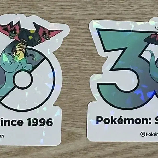 [BUNJANG] Pokemon 30th Anniversary Sticker Set - Dragonite &amp; Dragapult Bundle / 올리브영 포켓몬 30주년 스티커 드래런치 드래펄트 일괄