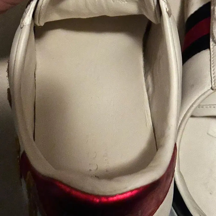 [BUNJANG] Gucci Ace Loved Sneakers White / 구찌 에이스 러브드 스니커즈 화이트 230