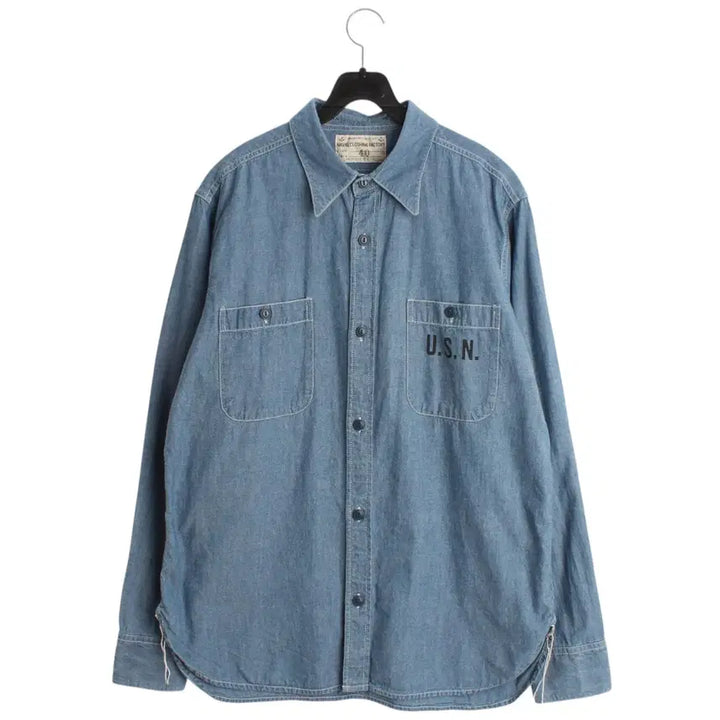 [BUNJANG] Bronson Chambray Shirt Size 40 / 40 브론슨 샴브레이 셔츠