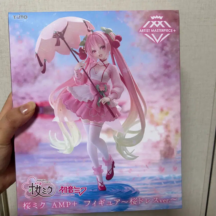 [BUNJANG] Hatsune Miku Sakura Miku Cherry Blossom Dress Ver. AMP+ / 사쿠라 미쿠 AMP+벚꽃 드레스 Ver.