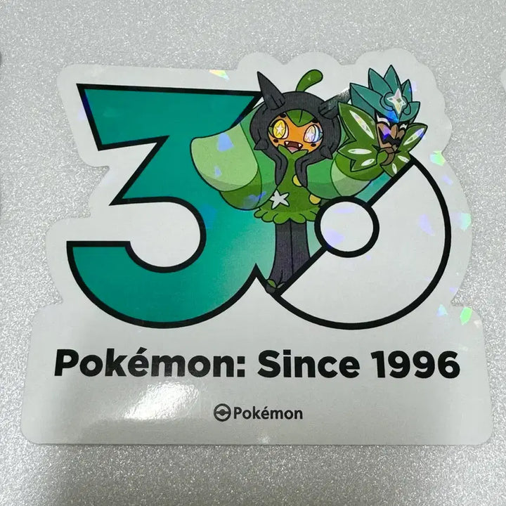 [BUNJANG] Pokemon 30th Anniversary Logo Sticker Augerphone Set (3 Types) / 포켓몬 30주년 로고 스티커 오거폰 3종